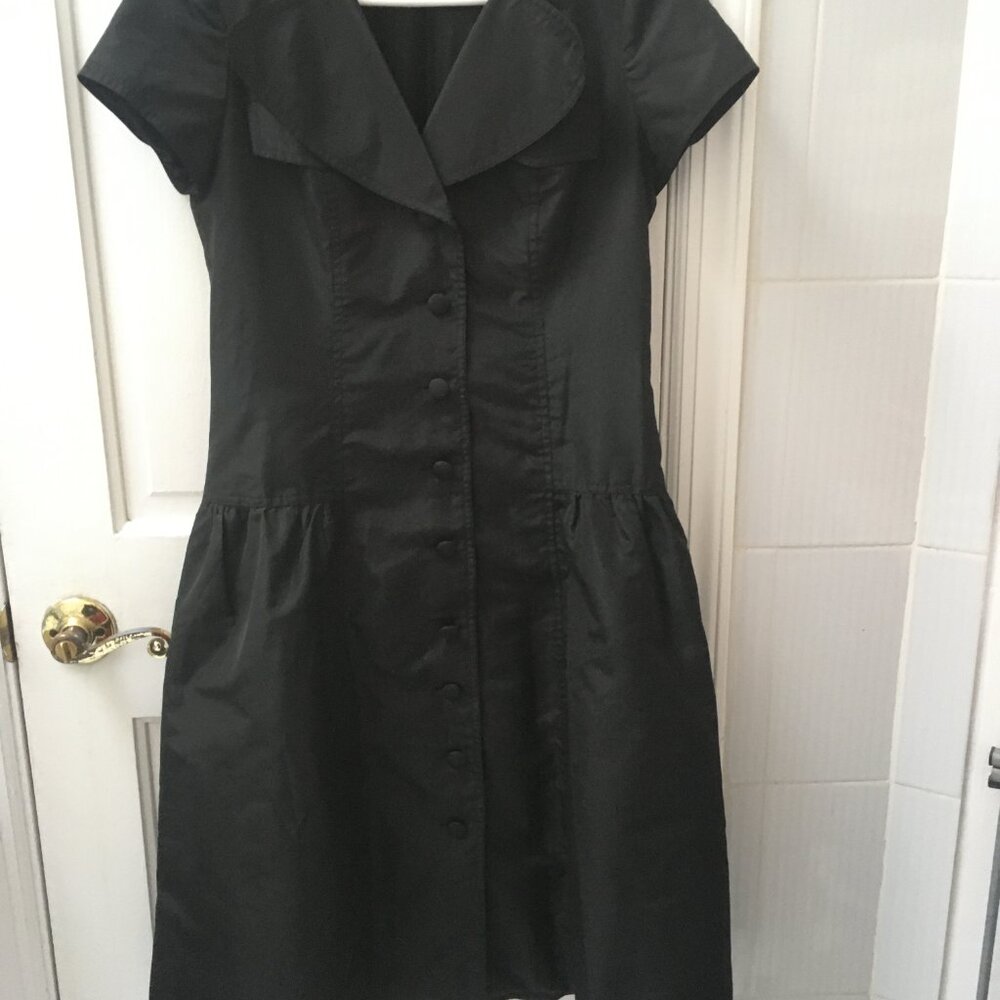 Rickie Freeman Teri Jon Taffeta Midi Dress sz 4